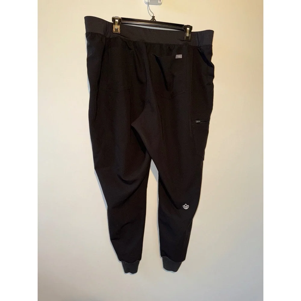Figs Technical Collection Black Scrubs Jogger Pants Mens 3XL 1SW200001 Cargo